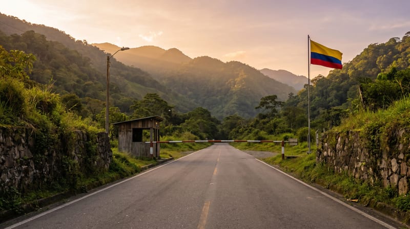 Colombia cierra temporalmente sus fronteras terrestres y fluviales por la segunda vuelta presidencial