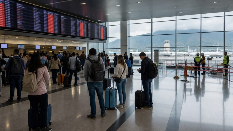 Situación aérea en Venezuela: aeropuertos alternos, rutas y opciones para pasajeros